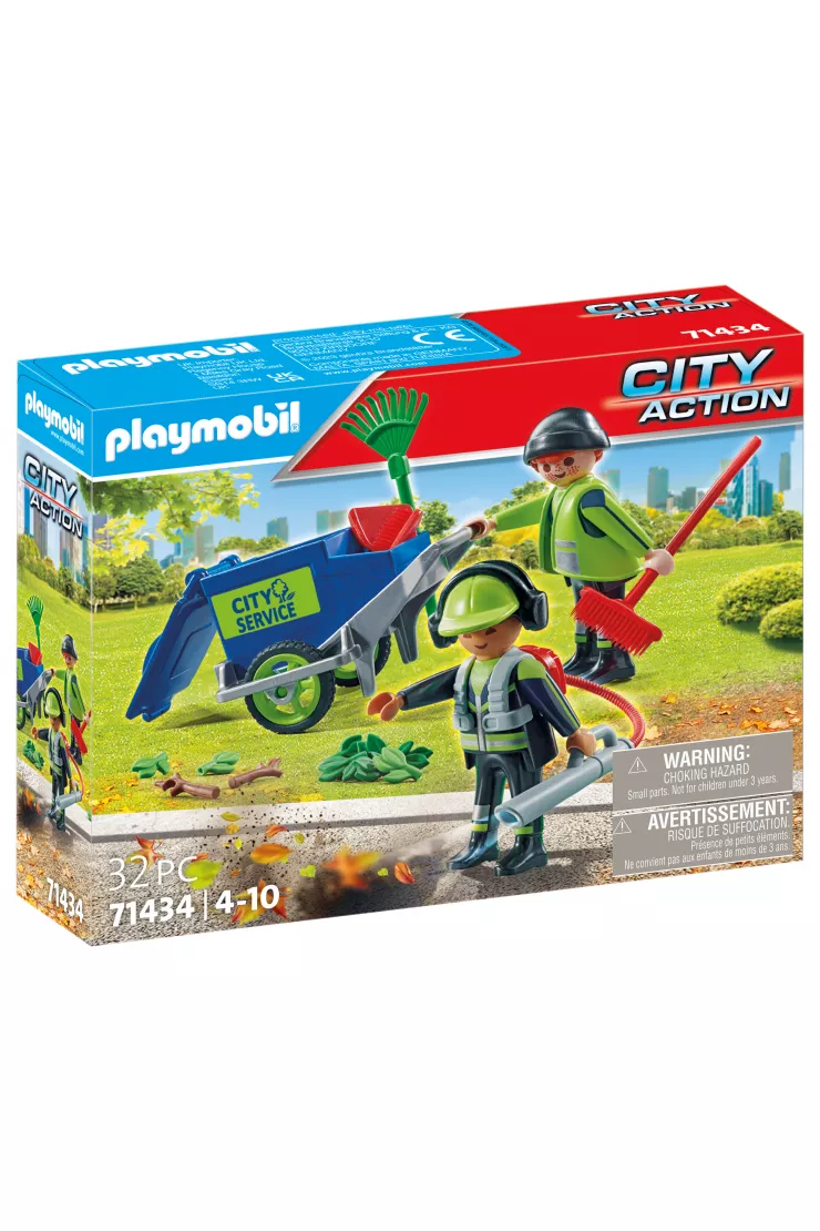 Playmobil City Action Zespół sprzątający miasto 71434