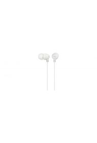 Słuchawki handsfree mikrofon MDR-EX15AP White