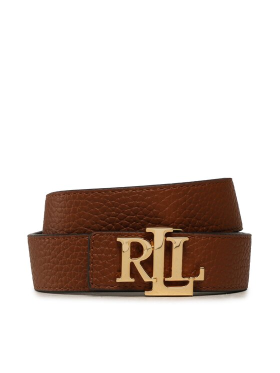 Lauren Ralph Lauren Pasek Damski 412912039002 Brązowy