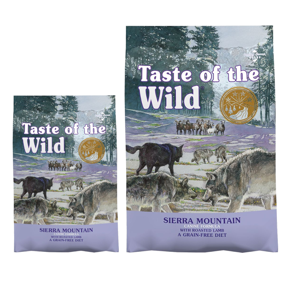 12,2 kg + 2 kg gratis! Taste of the Wild, karma sucha dla psa, 14,2 kg - Sierra Mountain