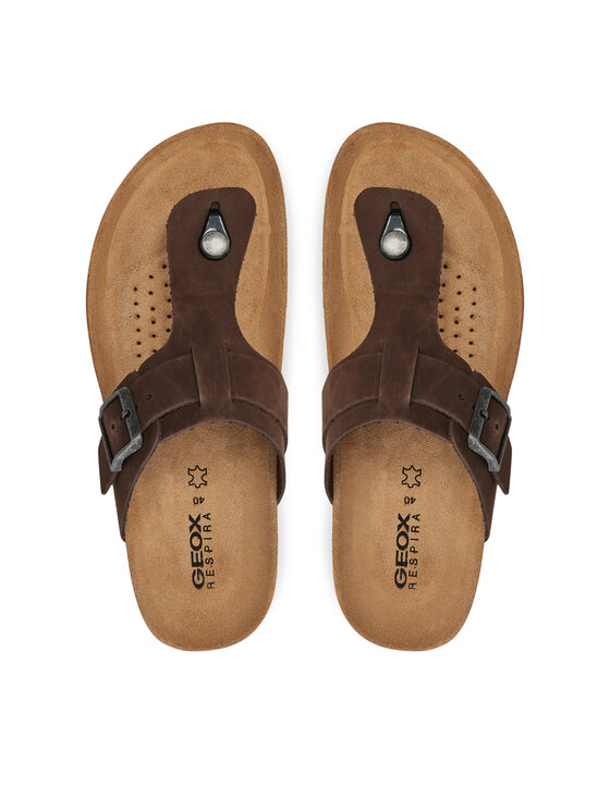Geox Japonki U Sandal Ghita D U159VD 00032 C6024 Brązowy
