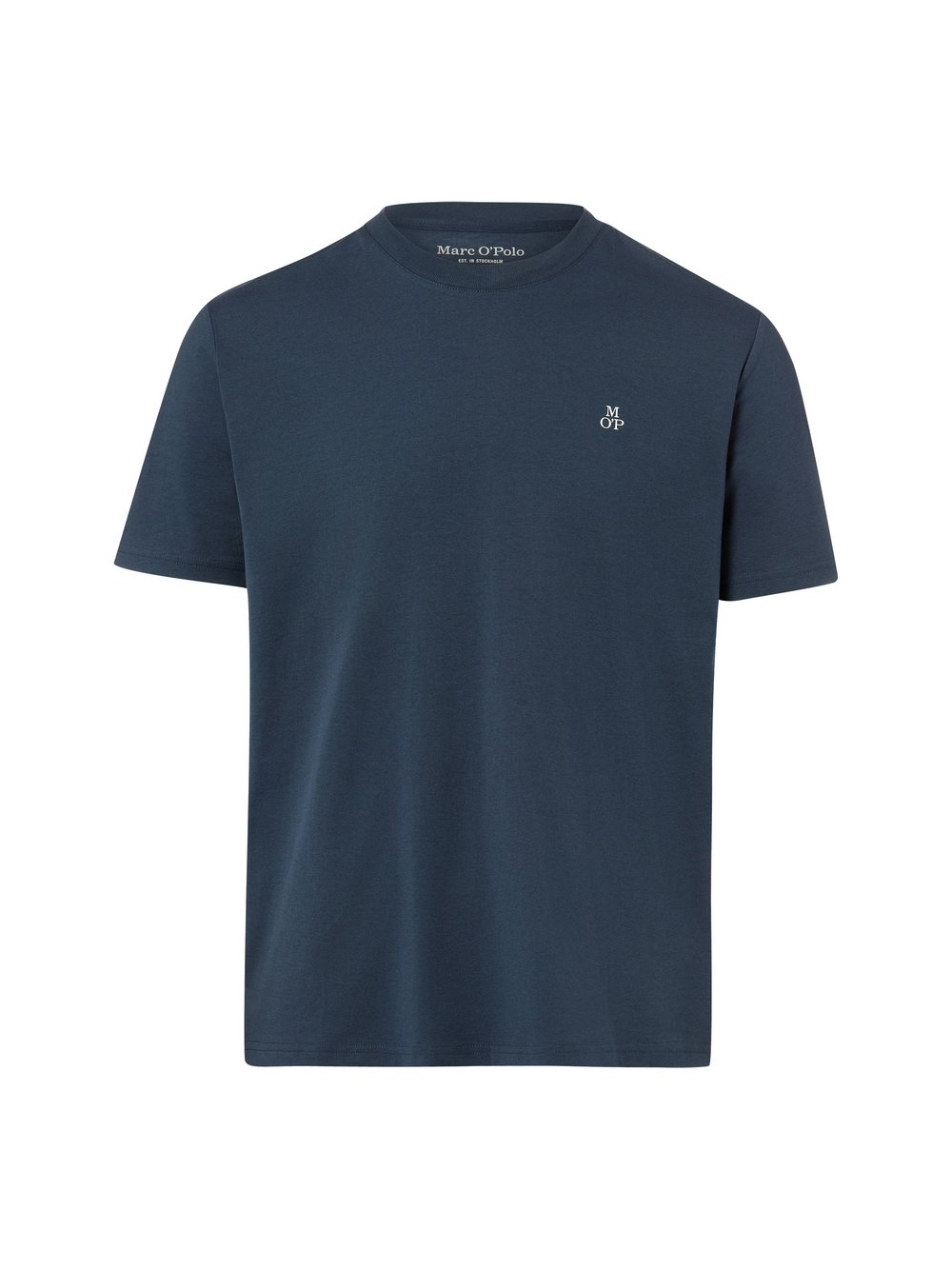Marc O'Polo T-shirt męski Mężczyźni Bawełna niebieski, M