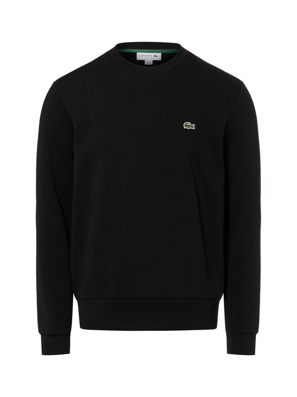Lacoste Męska bluza nierozpinana Mężczyźni Materiał dresowy czarny, 5