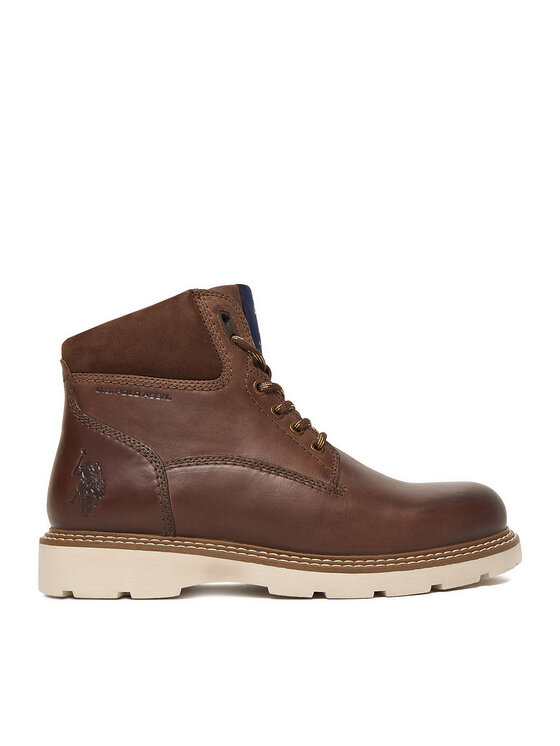 U.S. Polo Assn. Trzewiki EO-PATRIZ001M/EL1 Brązowy