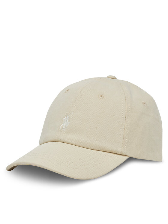Polo Ralph Lauren Czapka z daszkiem 710964764003 Beżowy Regular Fit