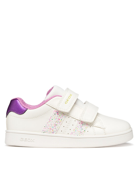 Geox Sneakersy J Eclyper Girl J45LRA 054EW C0653 S Biały