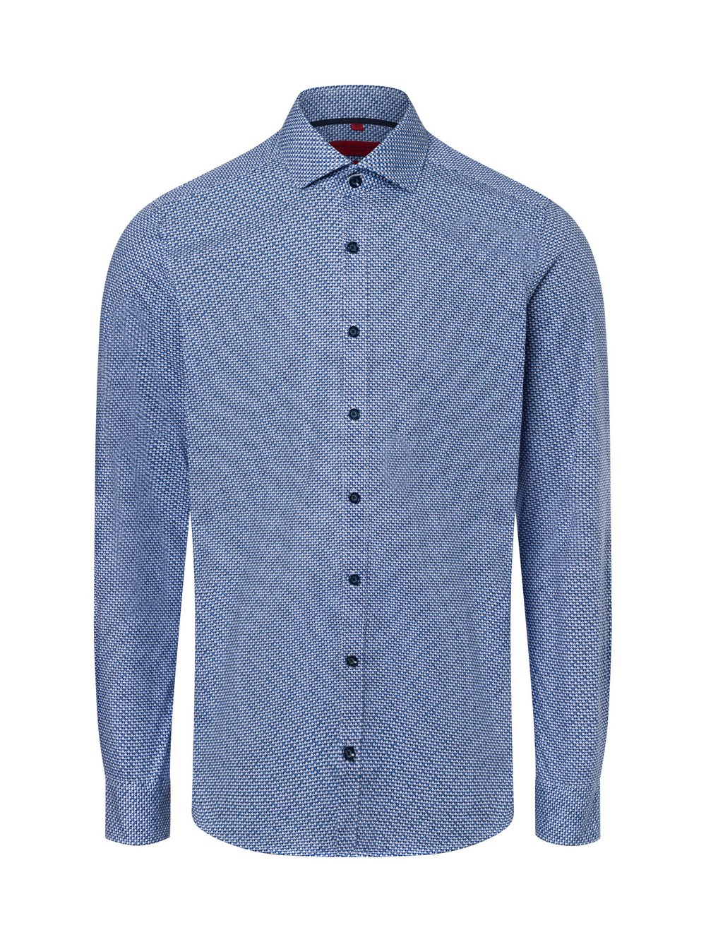 Finshley & Harding Męska koszula biznesowa Mężczyźni Slim Fit Bawełna niebieski, 37