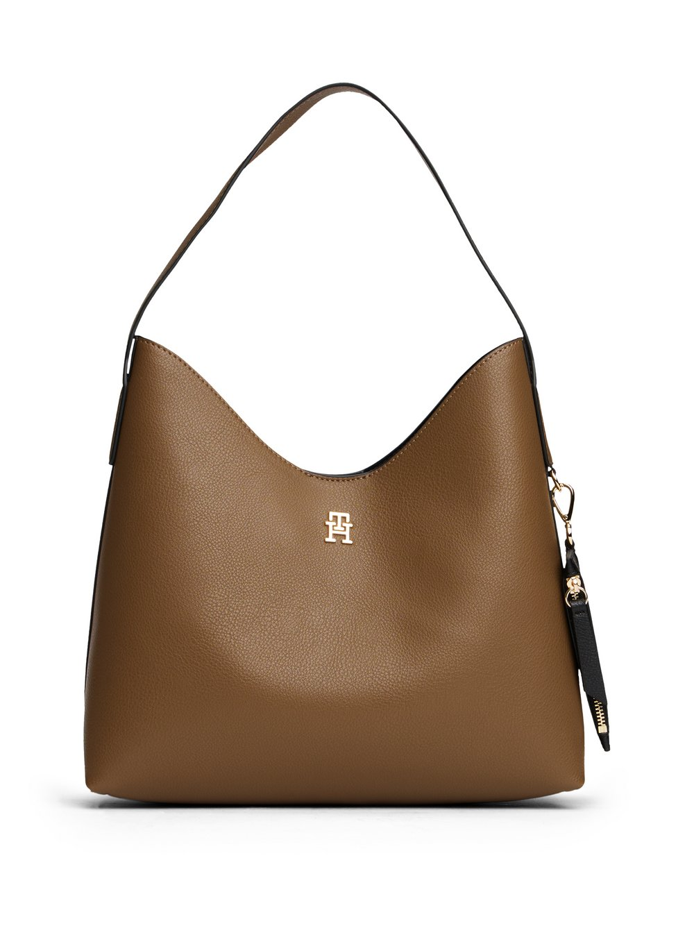 Tommy Hilfiger Damska torba na ramię Kobiety Sztuczna skóra brązowy, ONE SIZE