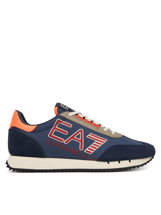 EA7 Emporio Armani Sneakersy 7X000541 AF18609 MZ579 Granatowy