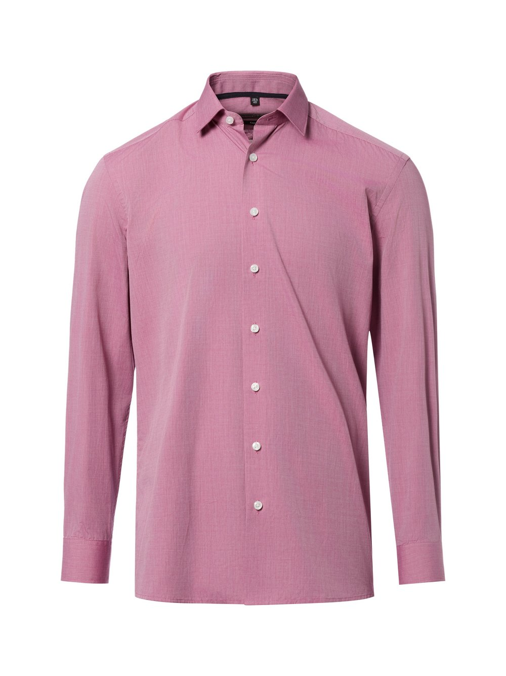 Finshley & Harding Męska koszula biznesowa - Easy Care Mężczyźni Modern Fit Bawełna czerwony, 38