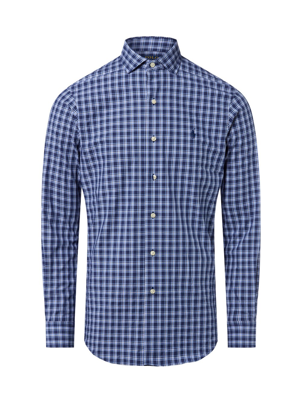 Polo Ralph Lauren Męska koszula casual Mężczyźni Comfort Fit Bawełna niebieski, M