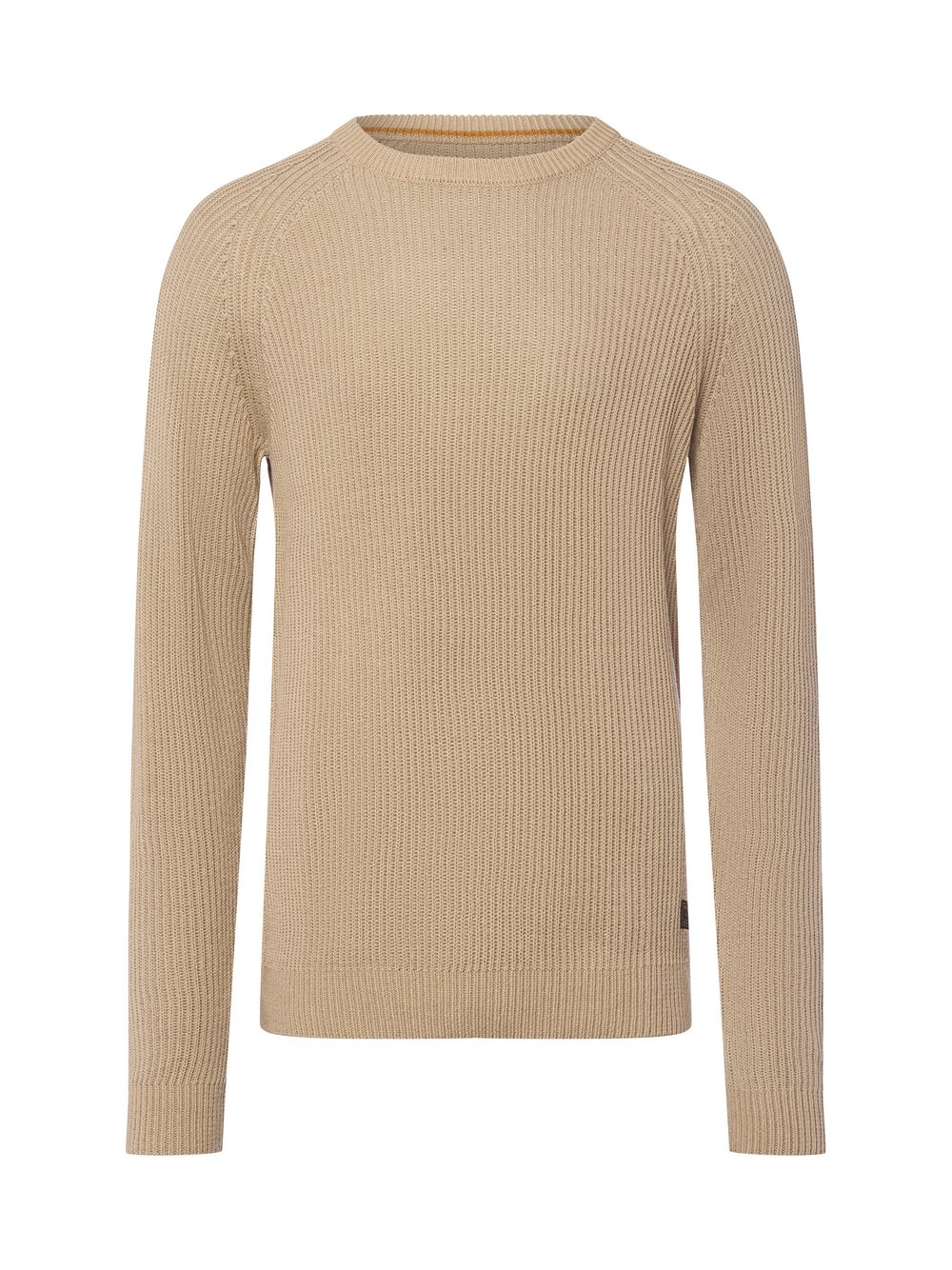 Jack & Jones Sweter - JJPannel Mężczyźni Sztuczne włókno beżowy, L