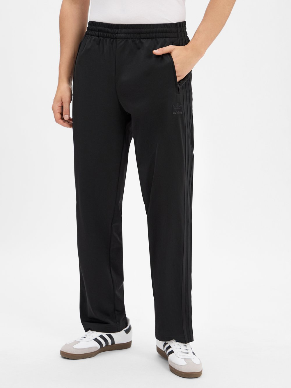 adidas Originals Męskie spodnie dresowe - Firebird Mężczyźni czarny, S