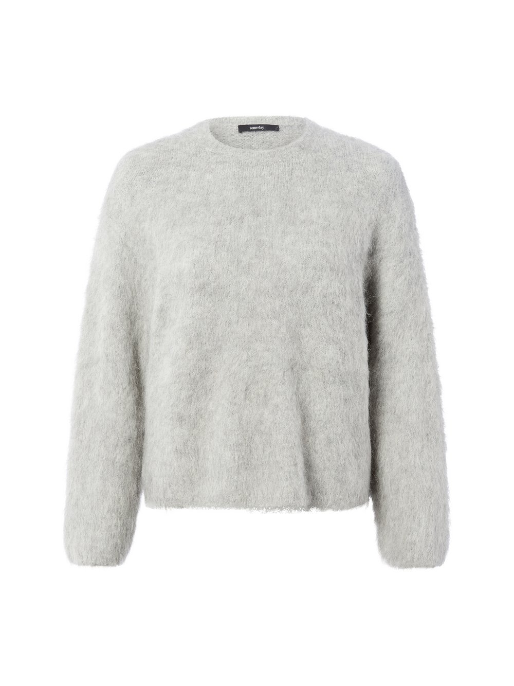 Someday Damski sweter z dzianiny z alpaki - Tayana Kobiety szary, 38