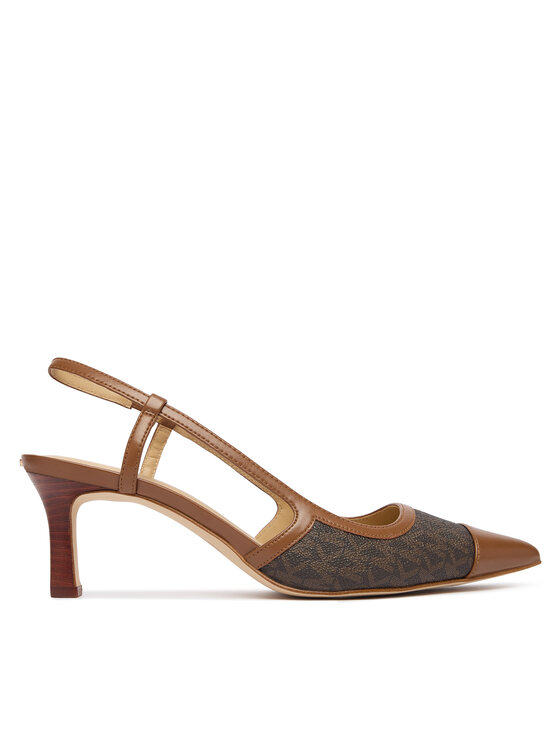 MICHAEL Michael Kors Czółenka Alora Toe Cao Mid Sling 40R6AOMS1B Brązowy
