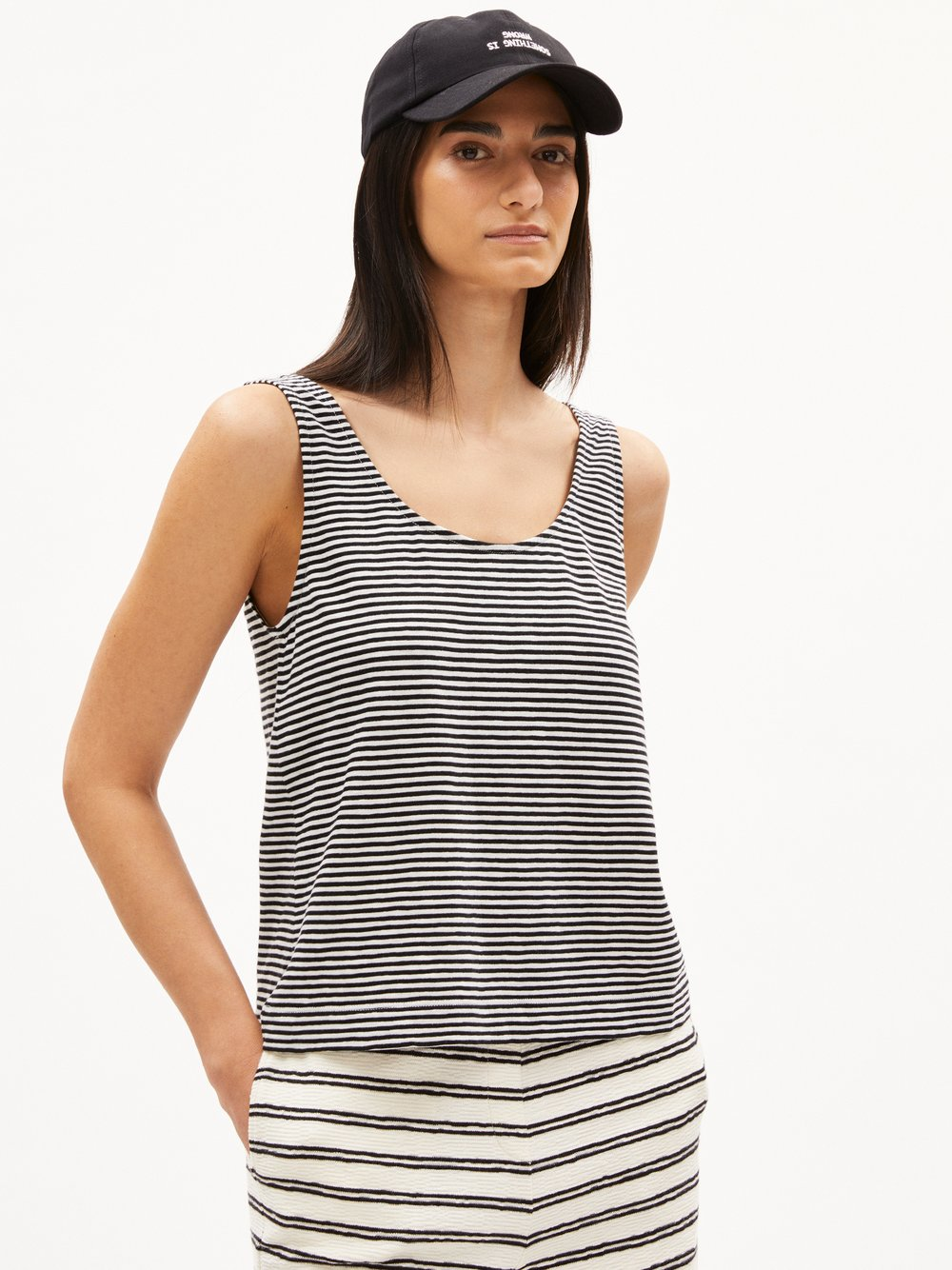 ARMEDANGELS Top damski - Minaami Lita Kobiety Bawełna (100%) niebieski, XS