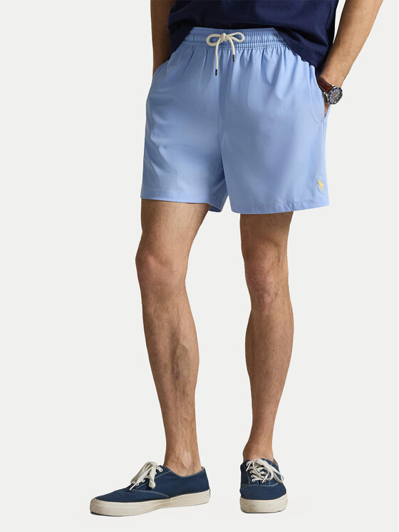 Polo Ralph Lauren Szorty kąpielowe 710957782503 Błękitny Classic Fit
