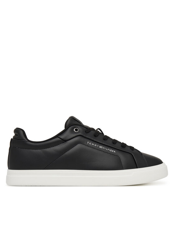 Tommy Hilfiger Sneakersy Icon Court Light Premium FM0FM05837 Czarny