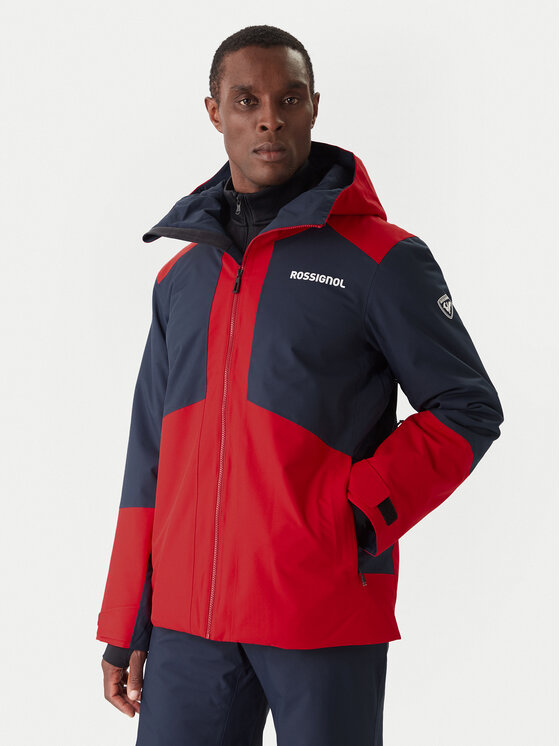 Rossignol Kurtka narciarska Rochrun RLOMJ23 Czerwony Regular Fit