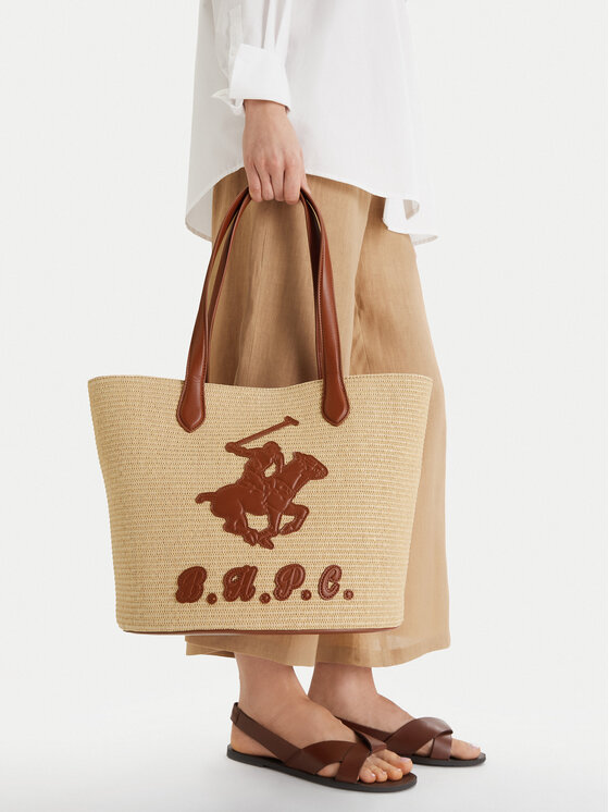 Beverly Hills Polo Club Torebka CEO-BHPC-S-003-09 Beżowy miniaturka