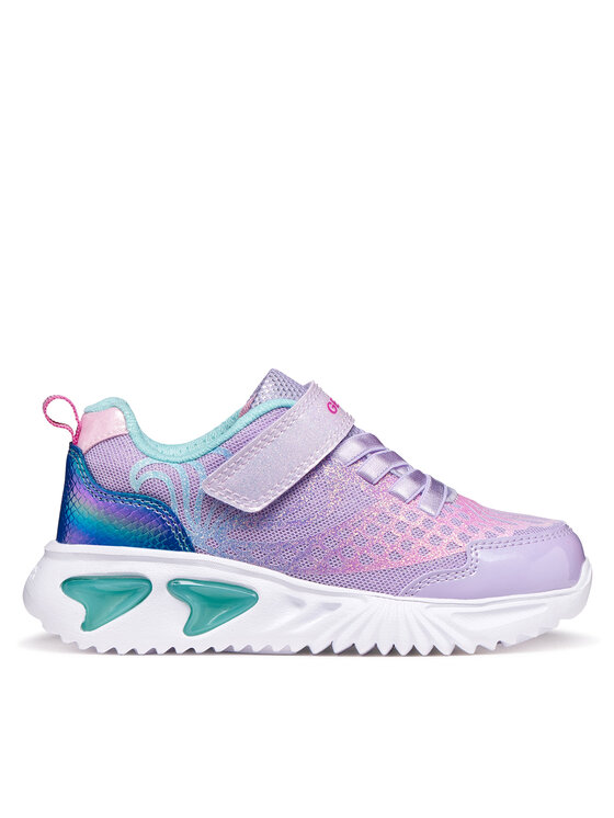 Geox Sneakersy J Assister Girl J65E9A 0ASPV C8888 D Fioletowy