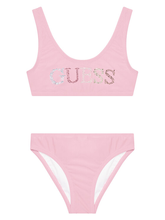 Guess Strój kąpielowy J5GZ00 KCA60 Różowy