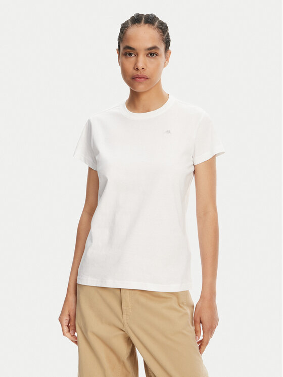 Robe di Kappa T-Shirt Katie 62115RW Biały Regular Fit
