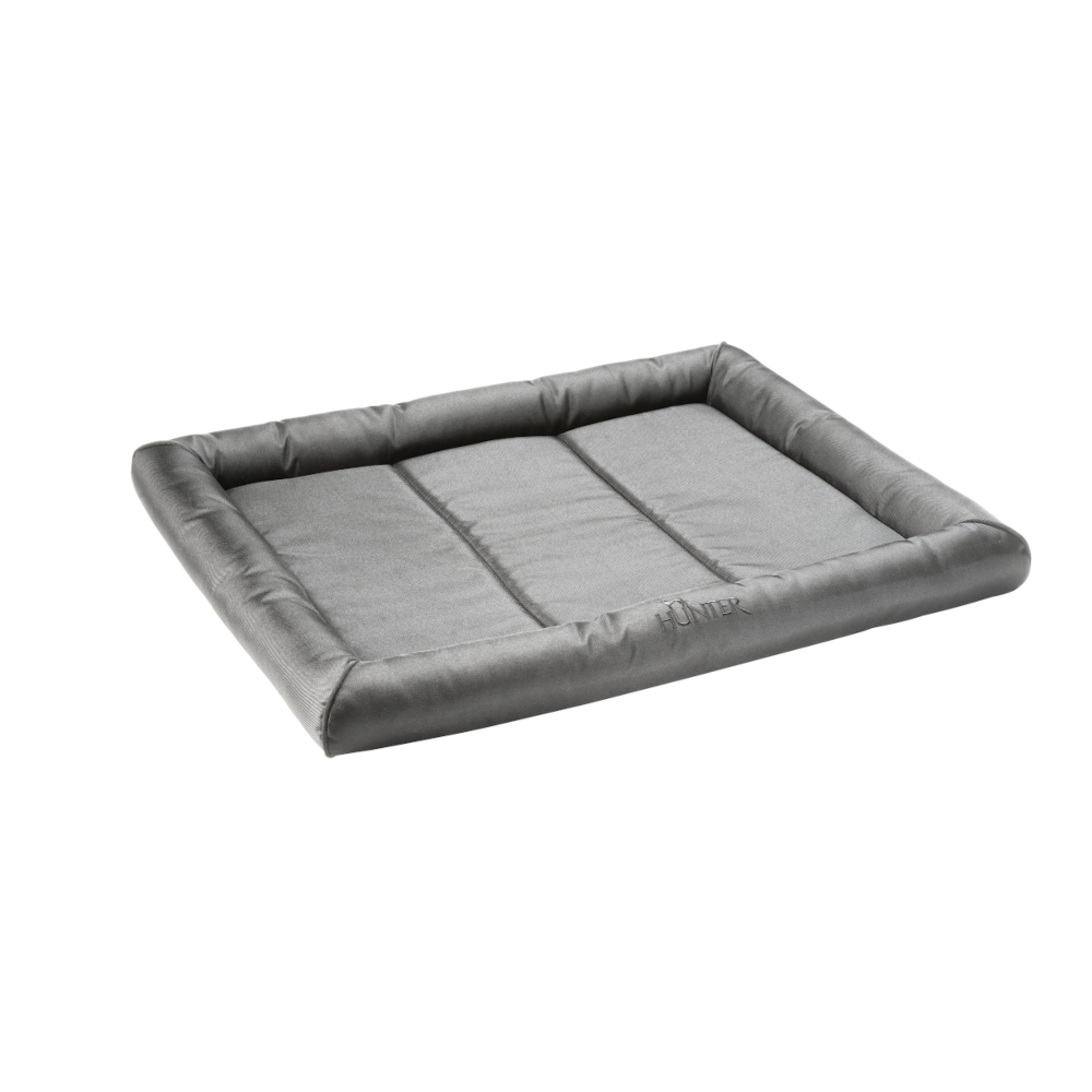 HUNTER mata dla psa Vermont, szara - Rozmiar XL (dł. x szer. x wys.): 120 x 100 x 9 cm