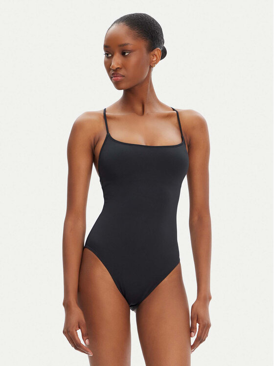 Roxy Strój kąpielowy Beach Classics Strappy ERJX103731 Czarny