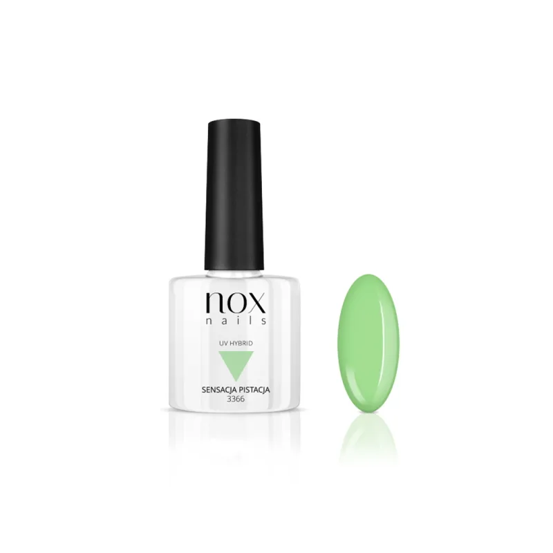 NOX lakier hybrydowy UV Sensacja Pistacja 7ml