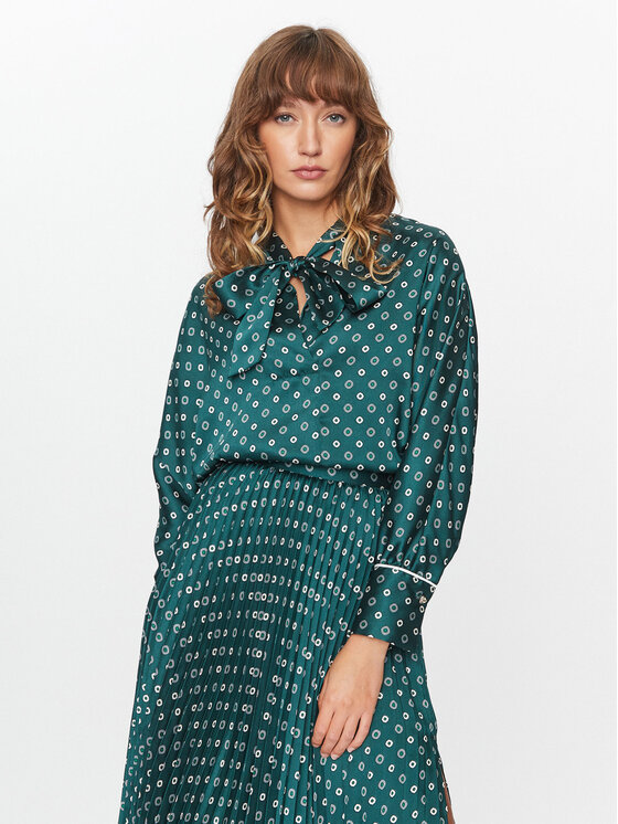 Marella Bluzka Mission 2331160938200 Zielony Regular Fit