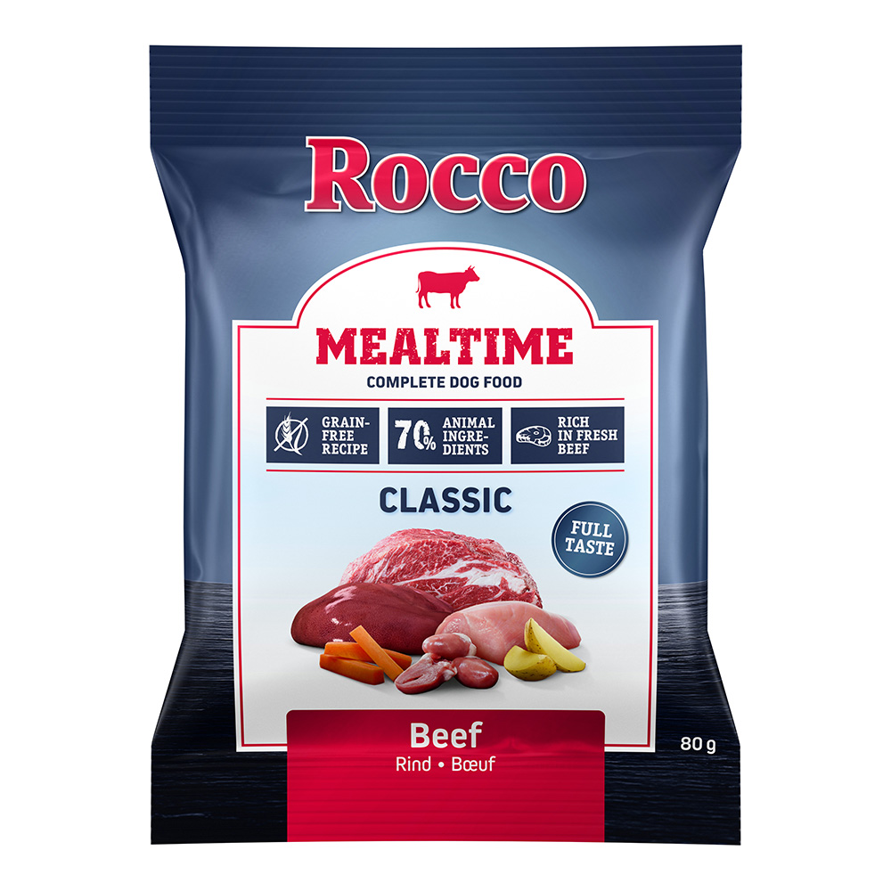 Rocco Mealtime, wołowina - 80 g miniaturka