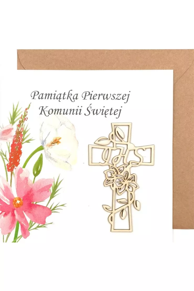 Kartka Pierwsza Komunia Święta