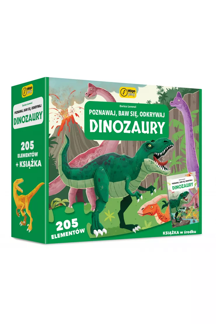 Dinozaury. Poznawaj, baw się, odkrywaj