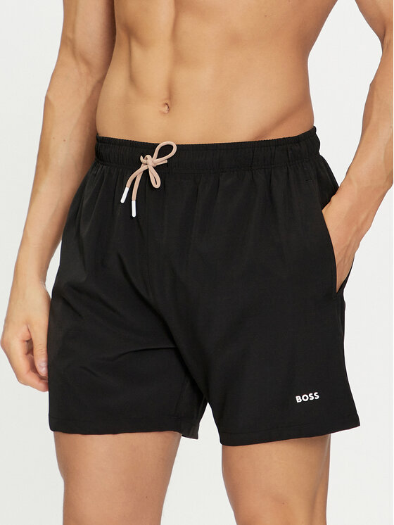 Boss Szorty kąpielowe Tio 50491601 Czarny Regular Fit