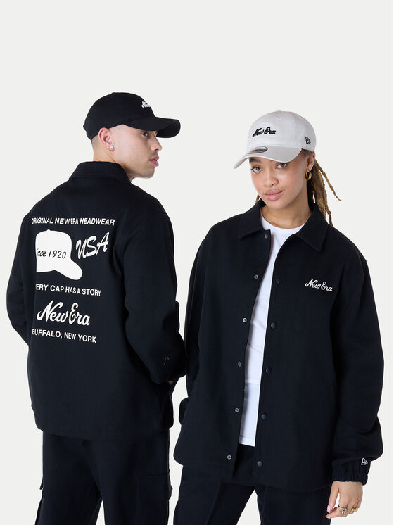 New Era Kurtka przejściowa 60596266 Czarny Regular Fit