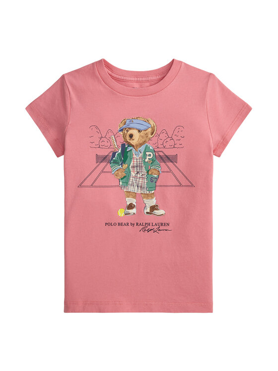 Polo Ralph Lauren T-Shirt 312971860001 Różowy Regular Fit
