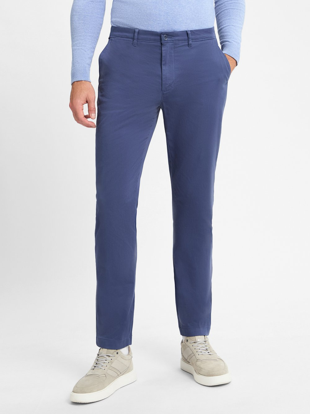Tommy Hilfiger Spodnie - Denton Mężczyźni Bawełna niebieski, 36-32