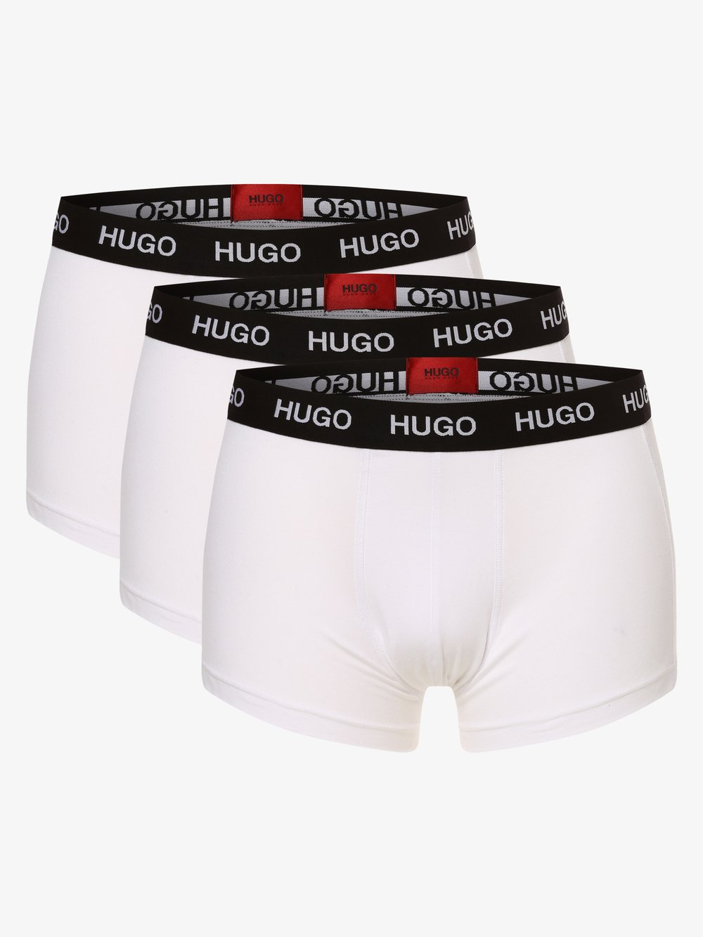 HUGO Obcisłe bokserki pakowane po 3 szt. Mężczyźni Bawełna biały, M
