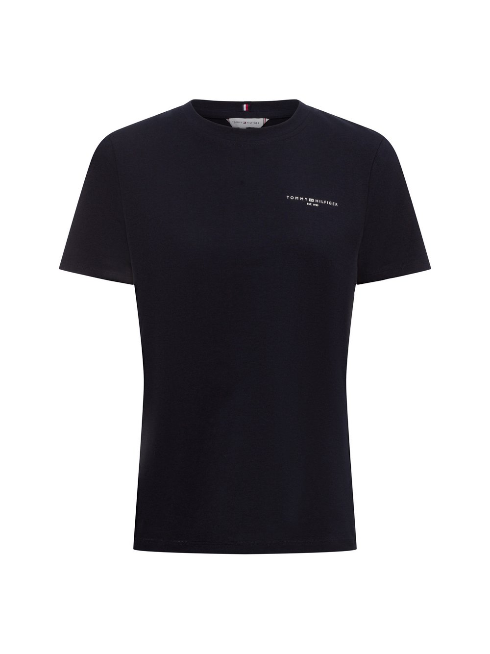 Tommy Hilfiger T-shirt damski Kobiety Bawełna biały, XS