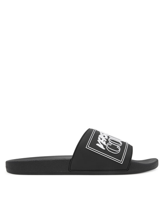 Versace Jeans Couture Klapki 79YA3SQ3 ZSC22 899 Czarny