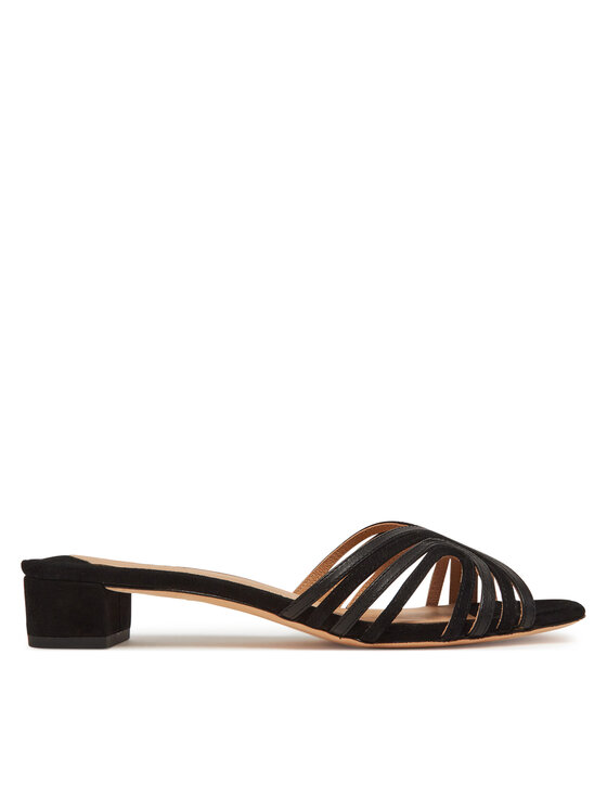 LAUREN RALPH LAUREN Klapki Fay 802961818003 Czarny