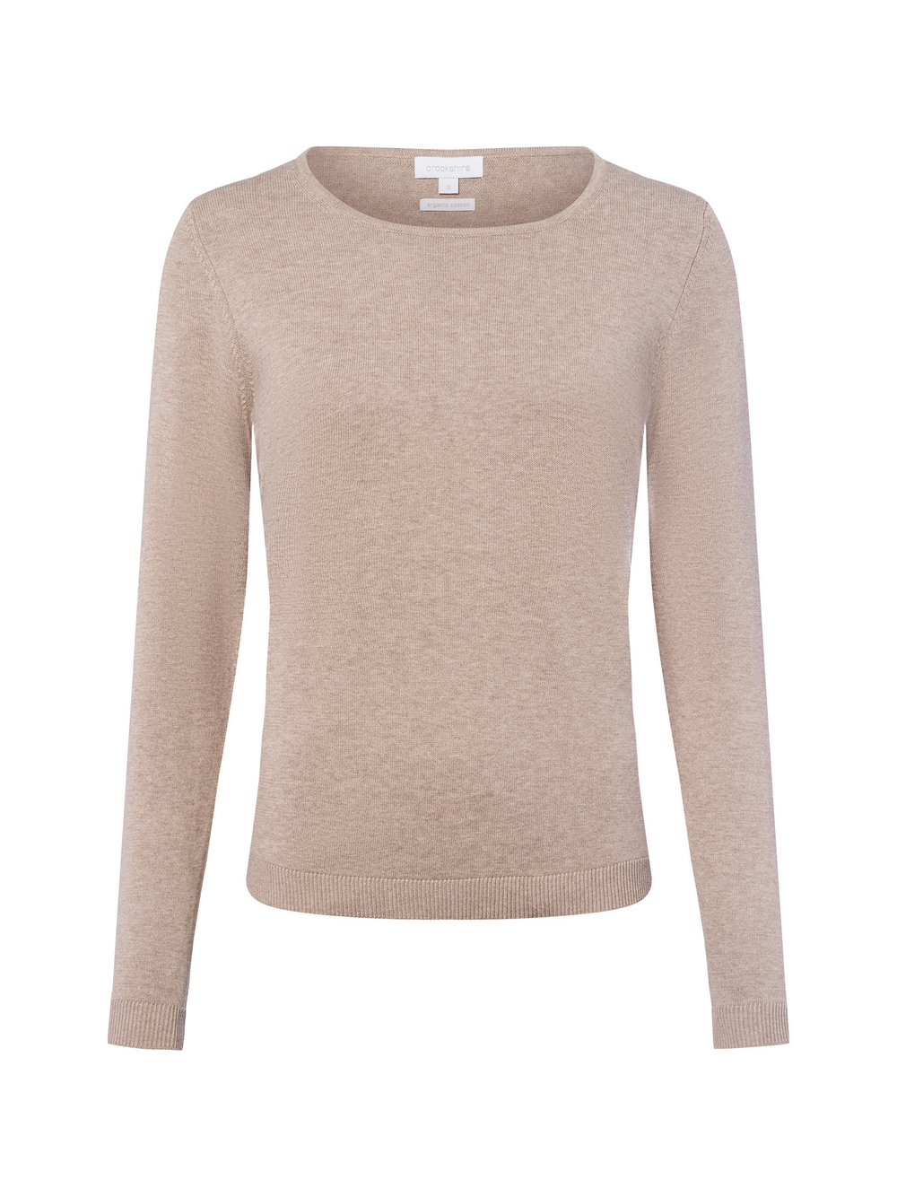 brookshire Sweter z dzianiny DAmen Kobiety drobna dzianina beżowy|brązowy, XXL