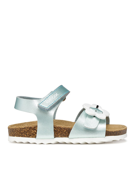 Geox Sandały B Sandal Chalki Girl B552RD 000NF C4070 M Błękitny