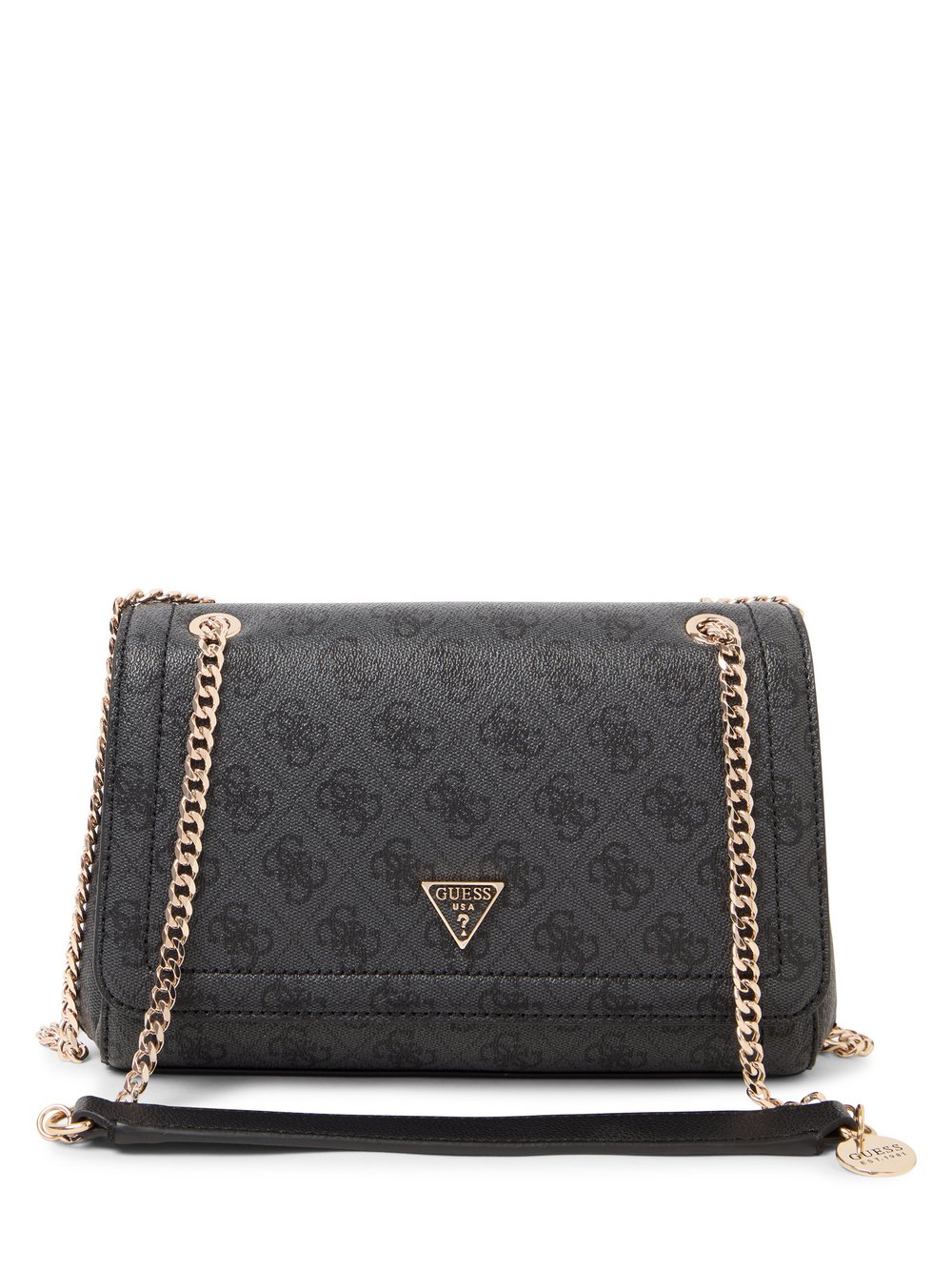GUESS Damska torba na ramię - Noelle Kobiety Sztuczna skóra szary, ONE SIZE
