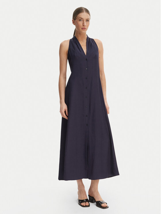 Marella Sukienka letnia Girino 2615221031 Granatowy Regular Fit
