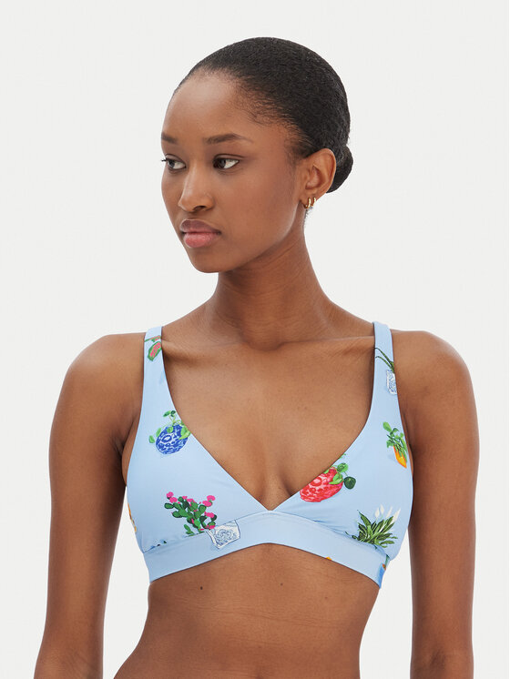 Seafolly Góra od bikini Playa Bonita 31569MF287 Błękitny