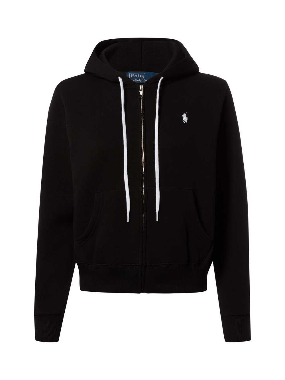Polo Ralph Lauren Damska kurtka dresowa Kobiety Bawełna czarny, L