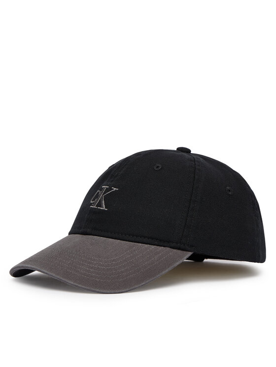 Calvin Klein Czapka z daszkiem LV04D5089G Czarny miniaturka