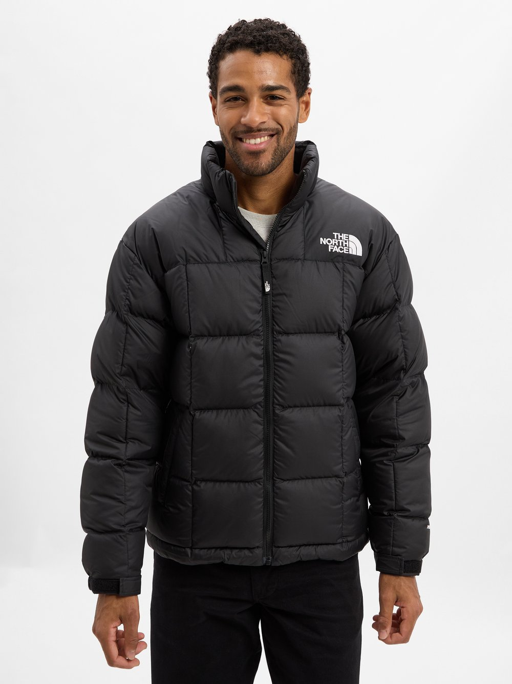 The North Face Męska kurtka puchowa - Lhotse Mężczyźni czarny, XXL